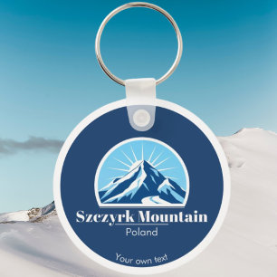 Szczyrk Mountain Poland accessory gift souvenir Key Ring
