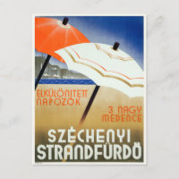 Széchenyi Strandfürdő Hungary Vintage