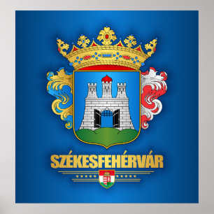 Szekesfehervar COA Poster