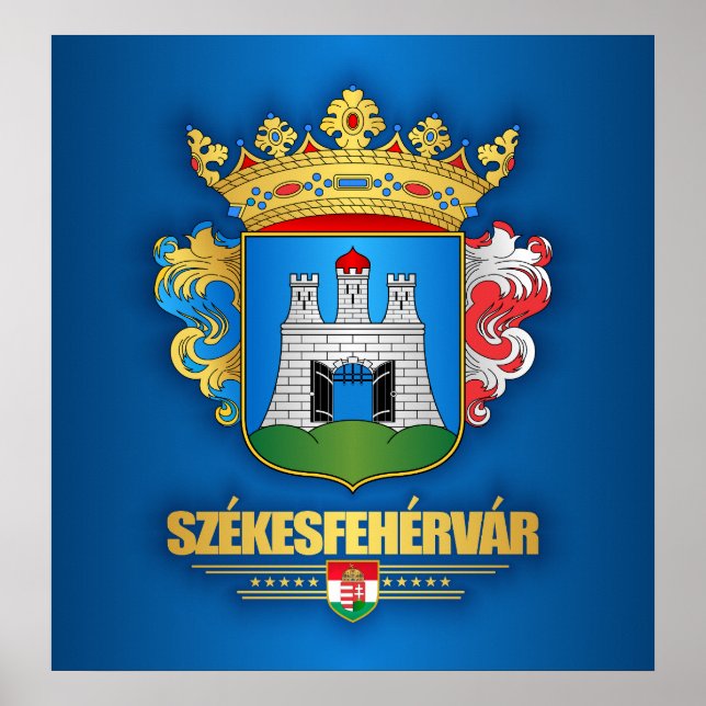 Szekesfehervar COA Poster (Front)
