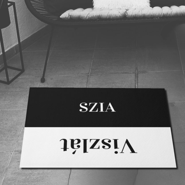 Szia  - greetings in Hungarian Doormat (Creator Uploaded)