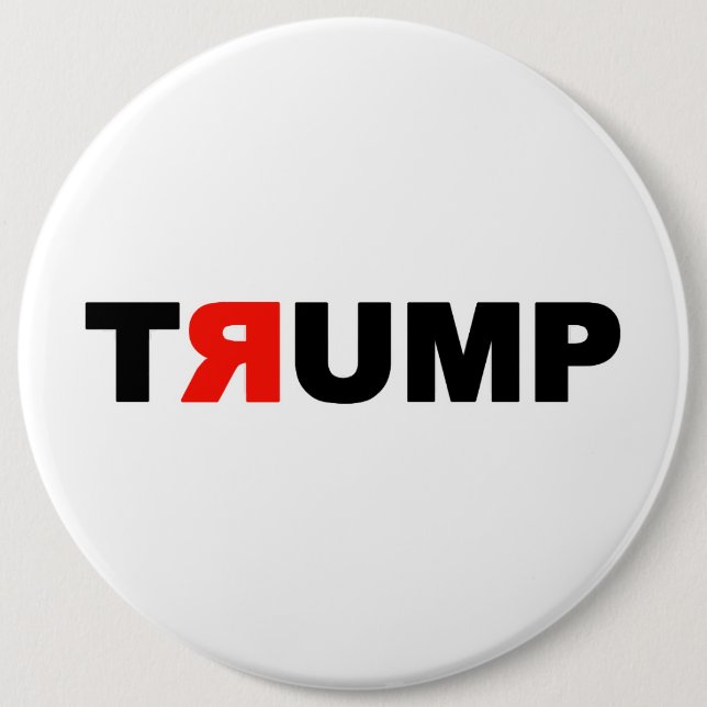 tяump 6 cm round badge (Front)