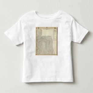 T1820S R3236E Tulare County Section Map Toddler T-Shirt