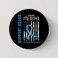 T1d Awareness Flag Little Brother Type 1 Diabetes