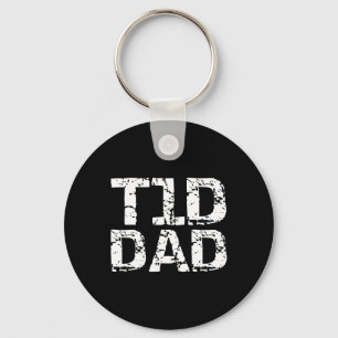 T1d Dad For Men Distressed Type 1 Diabetes Father Key Ring