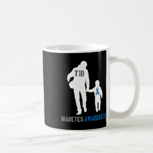 T1d Dad Type 1 And Son Diabetic Diabetes Awareness Coffee Mug