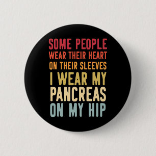 T1d Diabetic Type 1 Diabetes Awareness Men Women K 6 Cm Round Badge