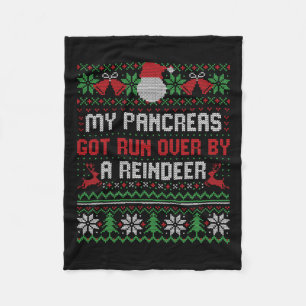 T1d Diabetic Type 1 Diabetes Awareness Men Women K Fleece Blanket