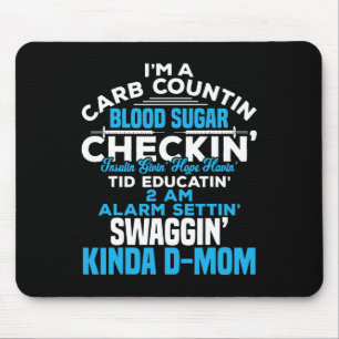 T1d Diabetic Type 1 Diabetes Awareness Men Women K Mouse Pad