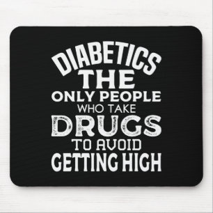 T1d Diabetic Type 1 Diabetes Awareness Men Women K Mouse Pad