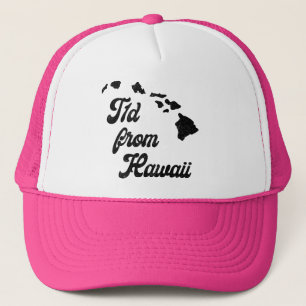 T1d from HI [Ele'ele/Hot Pink] Trucker Hat