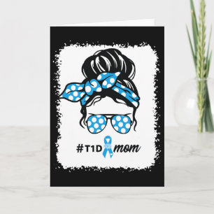 T1d Mum Type 1 Diabetes Awareness Month Blood Suga Card