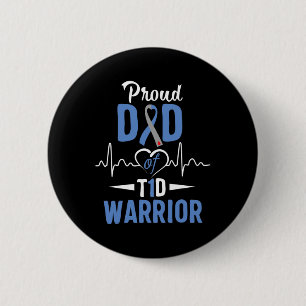 T1d Proud Dad Diabetes Awareness Type 1 Insulin Pa 6 Cm Round Badge