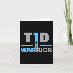 T1d Quote Fun Type 1 Diabetes  Card