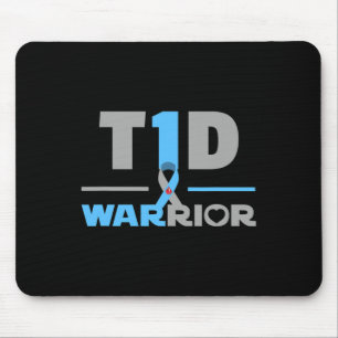 T1D Quote Fun Type 1 Diabetes Diabetes Awareness M Mouse Pad