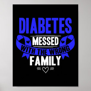 T1d Type 1 Diabetes Awareness Poster