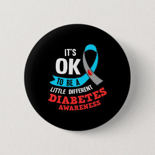 T1d Type 1 Diabetes Gift Diabetic Awareness 1 6 Cm Round Badge