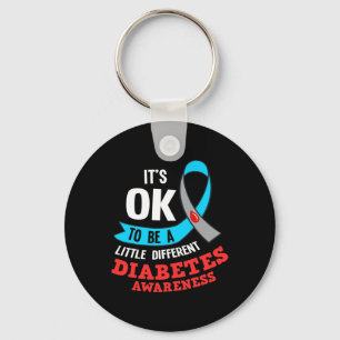T1D Type 1 Diabetes Gift Diabetic Awareness 1 Key Ring