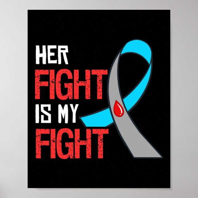 T1d Type 1 Diabetes Gift Diabetic Awareness  Poster (Front)