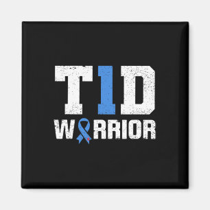 T1d Warrior Diabetes Warrior Diabetes Awareness Magnet