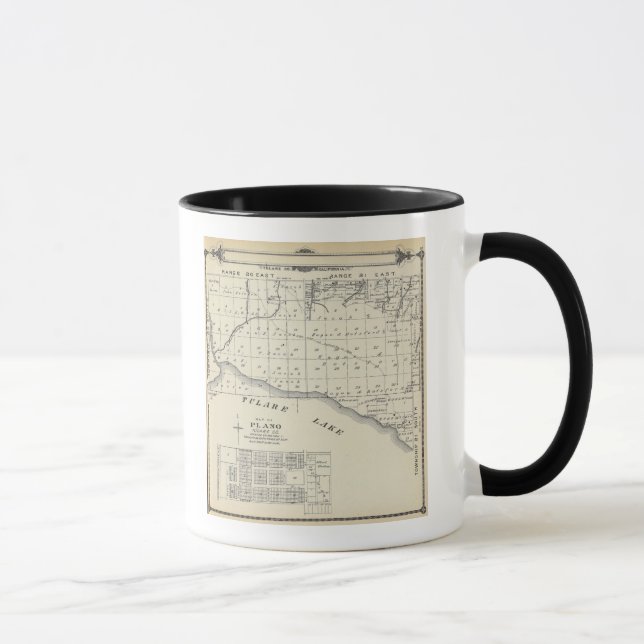 T2021S R2021E Tulare County Section Map Mug (Right)