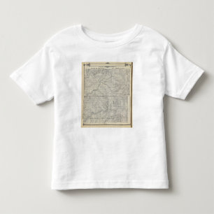 T2021S R3031E Tulare County Section Map Toddler T-Shirt