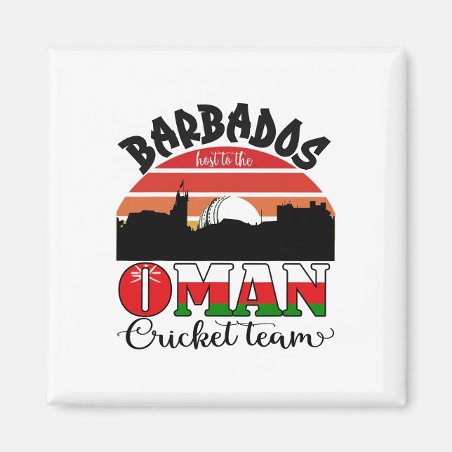 T20 Cricket Rdos Host To The Namibia Cricket Team  Magnet (Front)