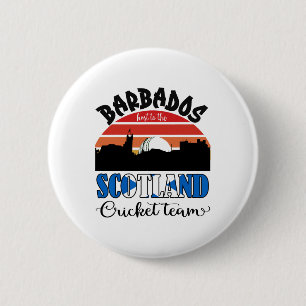 T20 Cricket Rdos Host To The Scotland Cricket Team 6 Cm Round Badge