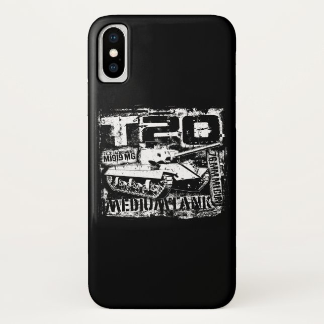 T20 Medium Tank Case-Mate iPhone Case (Back)