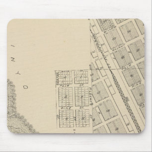 T2124S R3637E Tulare County Section Map Mouse Pad