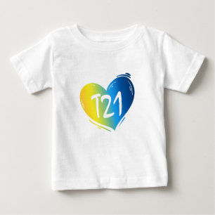 T21 Down Syndrome Awareness Baby T-Shirt