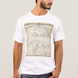 T22S R28E Tulare County Section Map T-Shirt