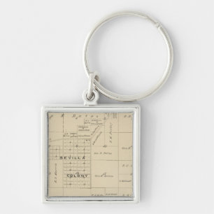 T24S R23E Tulare County Section Map Key Ring