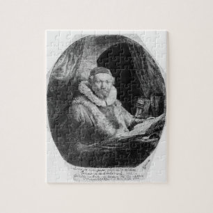 T29953 Portrait of Jan Uytenbogaert, Preacher of t Jigsaw Puzzle