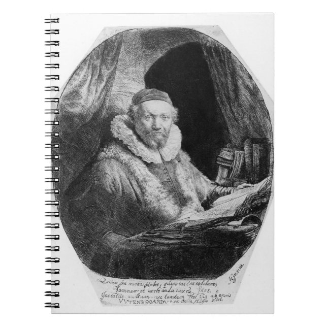 T29953 Portrait of Jan Uytenbogaert, Preacher of t Notebook (Front)