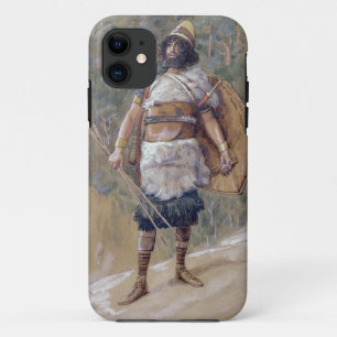 T30121 An Old Testament Warrior (w/c on paper) iPhone 11 Case