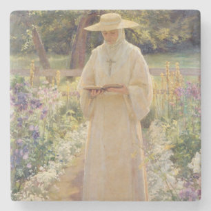 T30928 The Silent Life, 1880 Stone Coaster