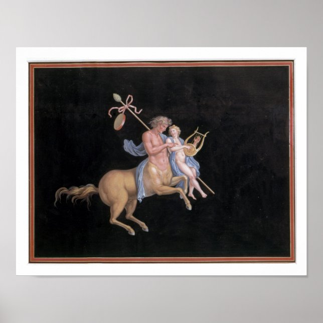 T31144 Chiron Instructing Achilles in the Art of M Poster (Front)