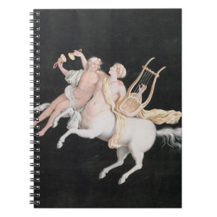 T31466 A Female Centaur and Companion Making Music Notebook