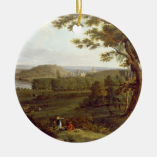 T31507 View from the North West of Castle Howard, Ceramic Ornament
