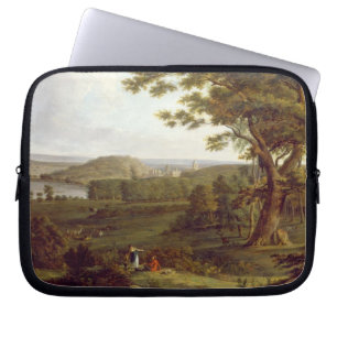 T31507 View from the North West of Castle Howard, Laptop Sleeve
