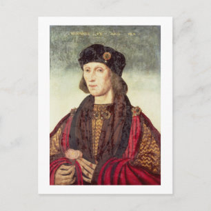 T31778 Portrait of Henry VII (1457-1509) Postcard