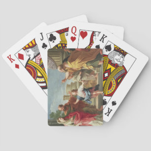 T32126 Christ Preaching in the Temple Playing Cards