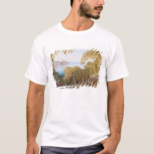 T33412 Landscape with View of Lerici, 1880 T-Shirt