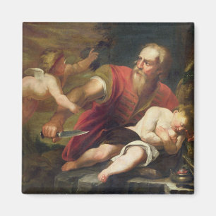 T33486 The Sacrifice of Isaac Magnet