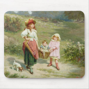 T33572 To Market, To Buy a Fat Pig Mouse Pad