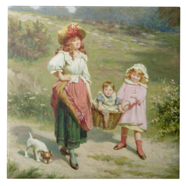 T33572 To Market, To Buy a Fat Pig Tile (Front)