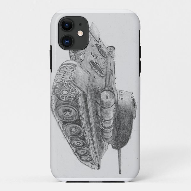 T34 iphone case (Back)
