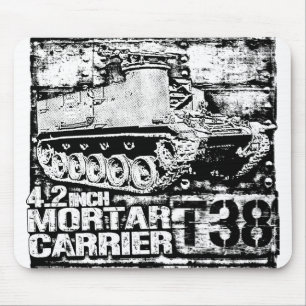 T38 4.2 inch Mortar Carrier Mouse Pad
