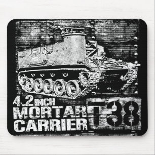 T38 4.2 inch Mortar Carrier Mouse Pad